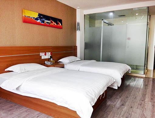 Thank Inn Chain Hotel Hubei Wuhan Dongxihu District Jinghe Street Ngoại thất bức ảnh